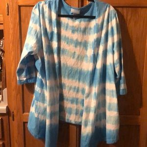 Cute Liz & Me tie dyed cotton cardigan